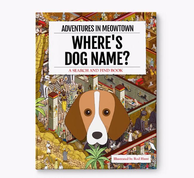 Personalised Harrier Book: Where's Dog Name? Volume 2